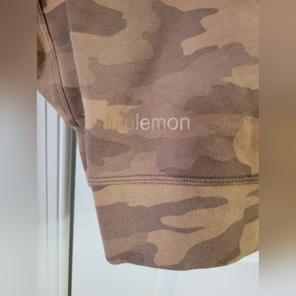Lululemon Perfectly Oversized Crew Sweatshirt Heritage 365 Camo Beige Multi 8 - Picture 4 of 9